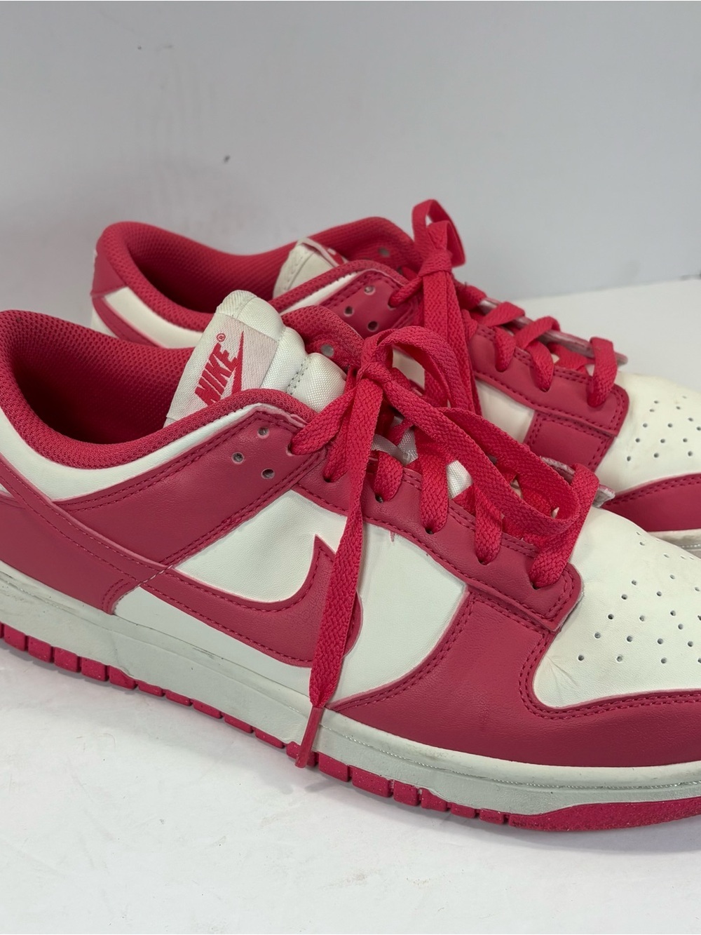 Nike Dunk Low Archeo Pink Womens 10.5 DD1873-600 Sneakers Shoes Spring Barbie - Picture 4 of 8